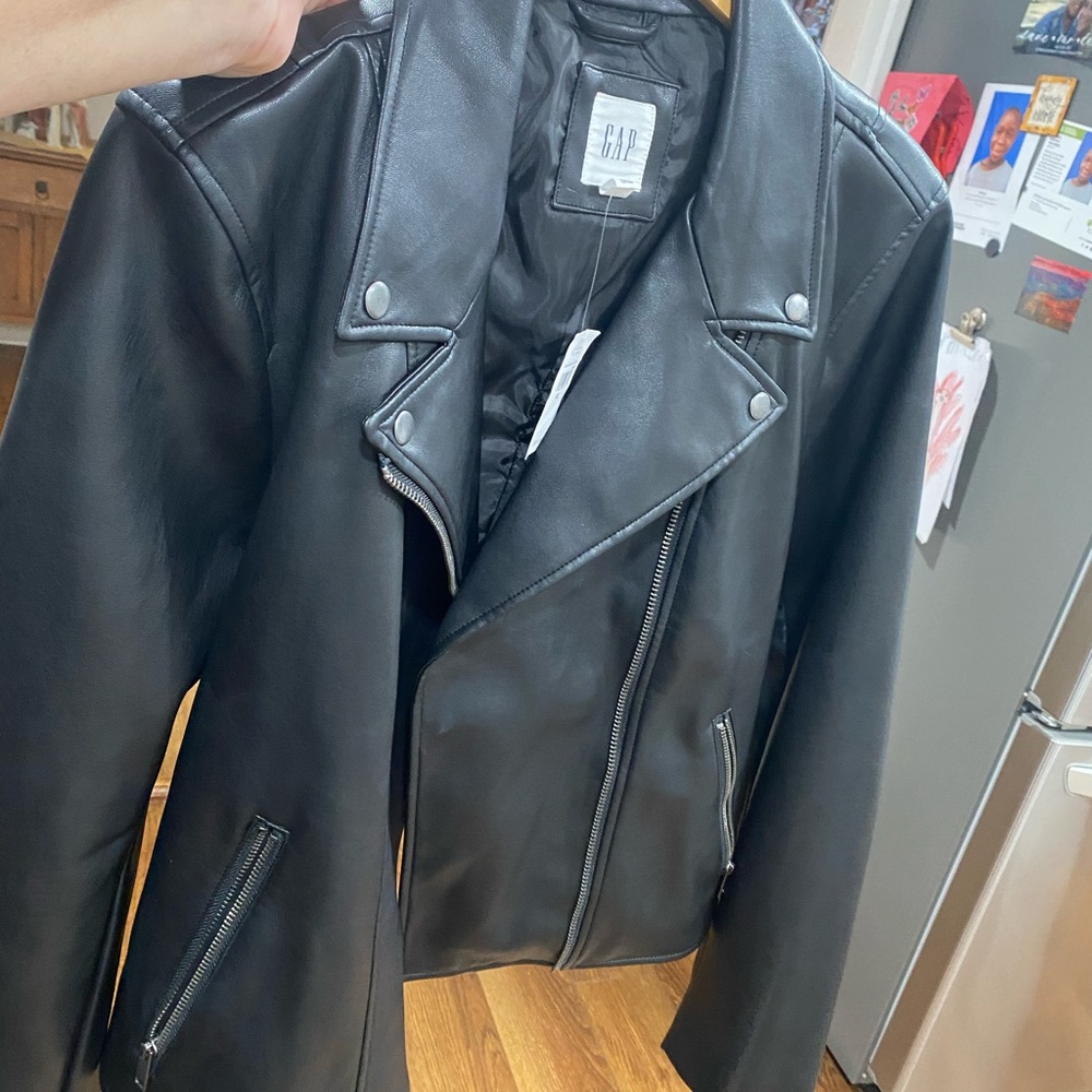 Faux leather brand new with tags, soft, stylish